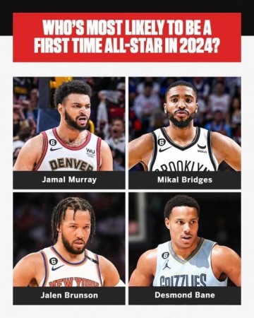 九游电竞平台-【观察】新赛季谁将首次入选全明星？穆雷成最大热门